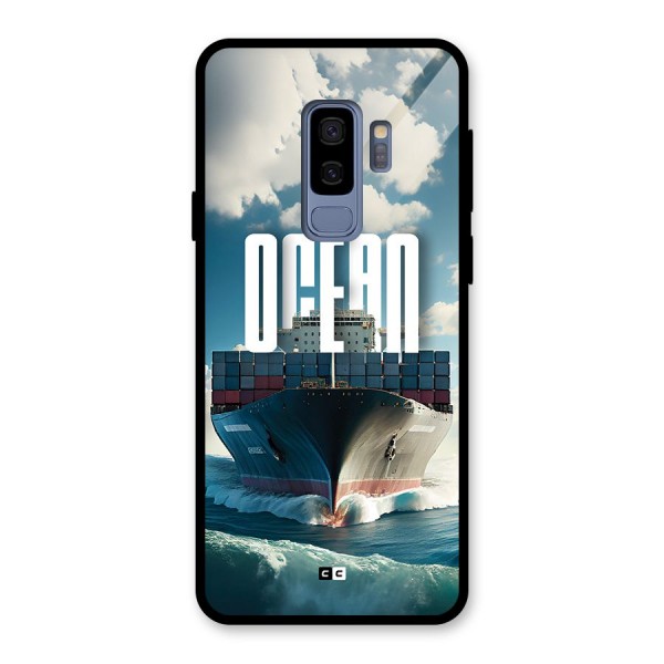 Ocean Life Glass Back Case for Galaxy S9 Plus