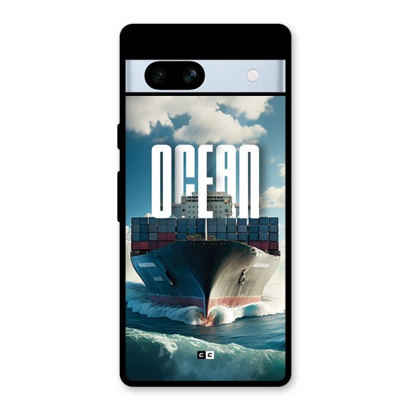 Ocean Life Glass Back Case for Google Pixel 7a