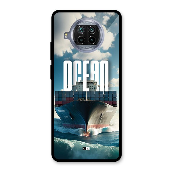 Ocean Life Glass Back Case for Mi 10i