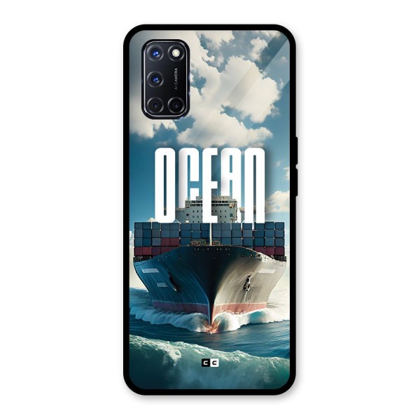 Ocean Life Glass Back Case for Oppo A52