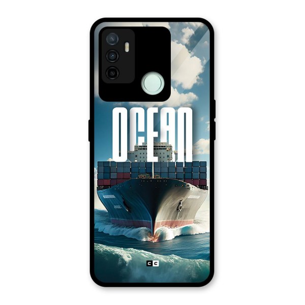 Ocean Life Glass Back Case for Oppo A53