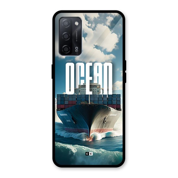 Ocean Life Glass Back Case for Oppo A53s 5G