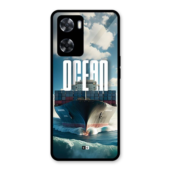 Ocean Life Glass Back Case for Oppo A57 2022