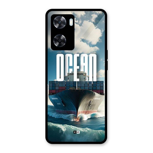 Ocean Life Glass Back Case for Oppo A77