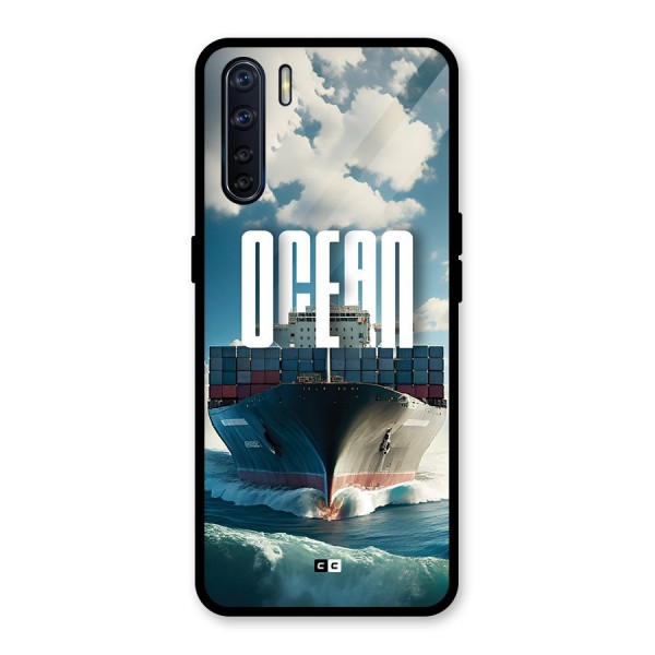 Ocean Life Glass Back Case for Oppo F15