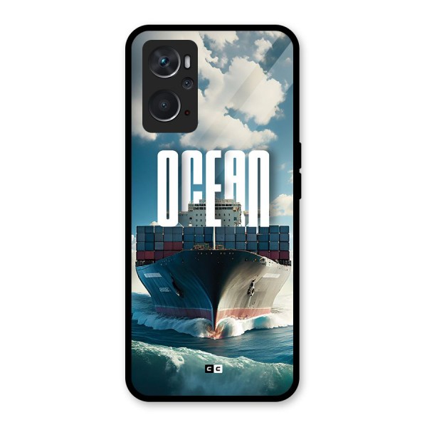 Ocean Life Glass Back Case for Oppo K10 4G