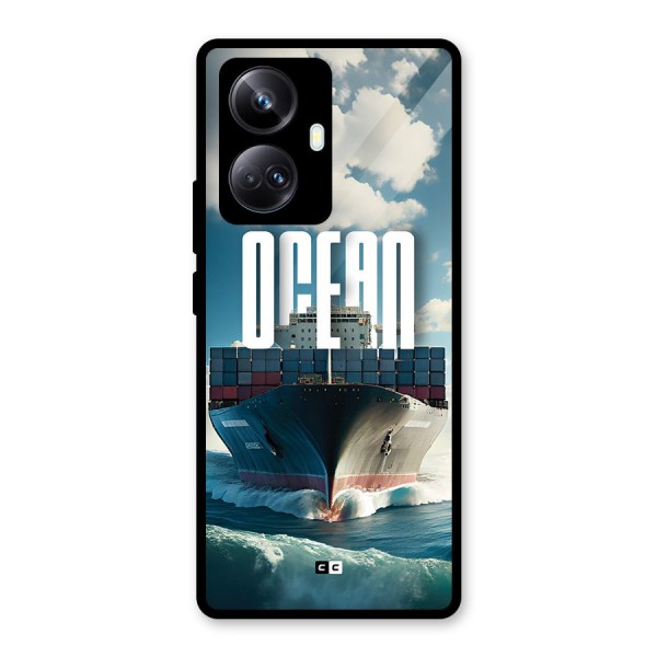 Ocean Life Glass Back Case for Realme 10 Pro Plus