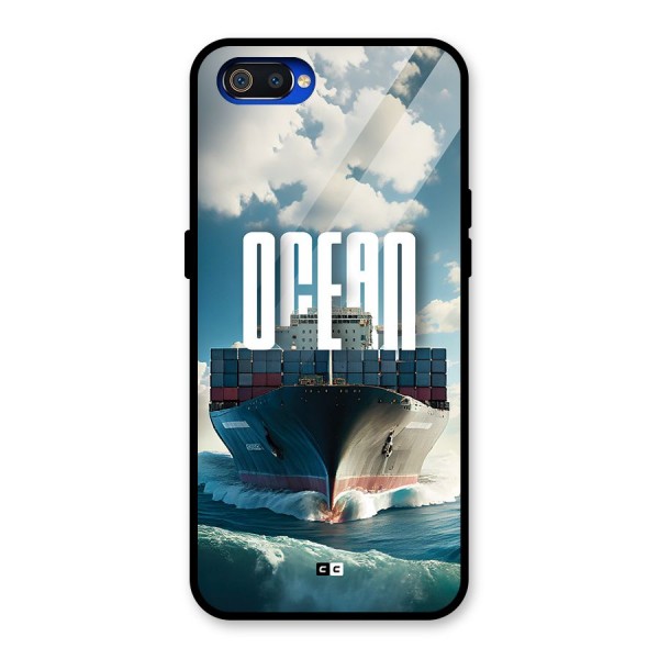 Ocean Life Glass Back Case for Realme C2