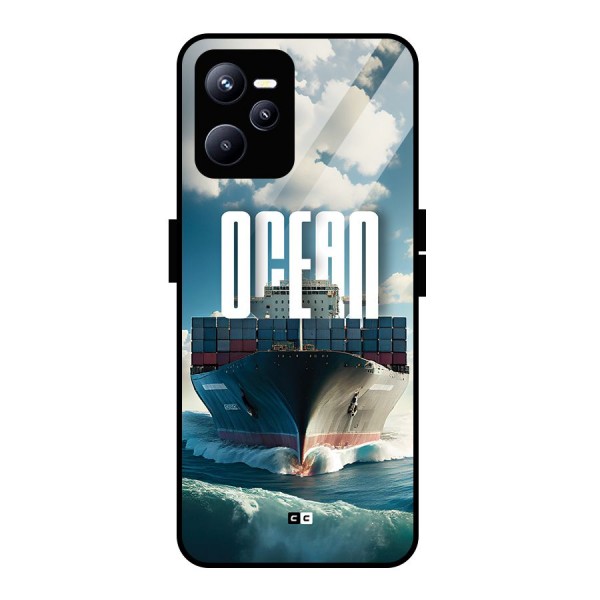 Ocean Life Glass Back Case for Realme C35