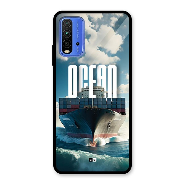 Ocean Life Glass Back Case for Redmi 9 Power