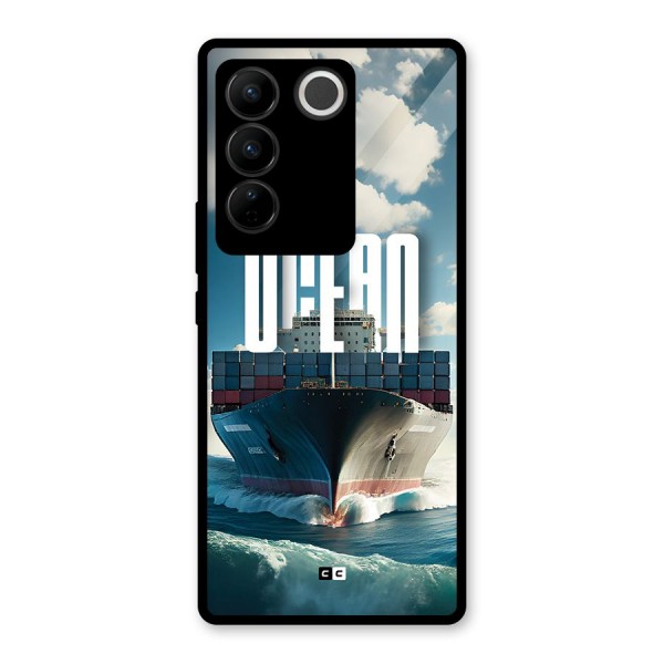 Ocean Life Glass Back Case for Vivo V27