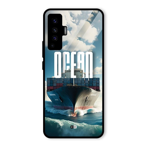 Ocean Life Glass Back Case for Vivo X50