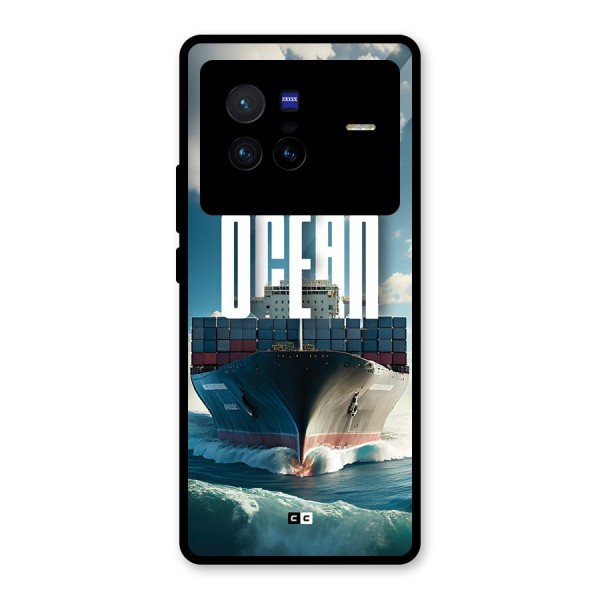 Ocean Life Glass Back Case for Vivo X80