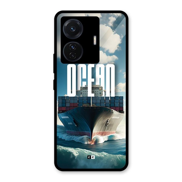 Ocean Life Glass Back Case for Vivo iQOO Z6 Pro