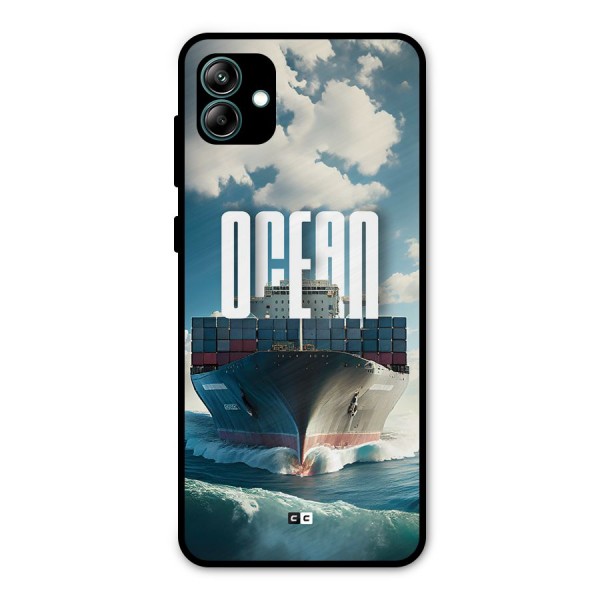 Ocean Life Metal Back Case for Galaxy A04