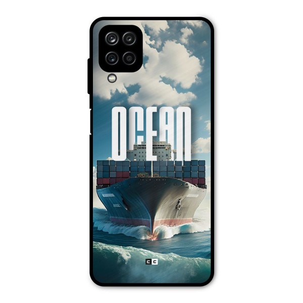 Ocean Life Metal Back Case for Galaxy A12