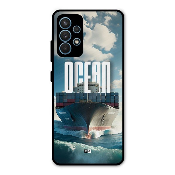 Ocean Life Metal Back Case for Galaxy A32