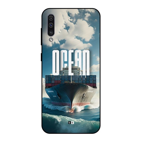 Ocean Life Metal Back Case for Galaxy A50