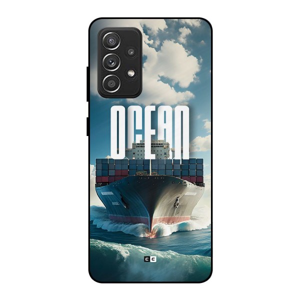 Ocean Life Metal Back Case for Galaxy A52