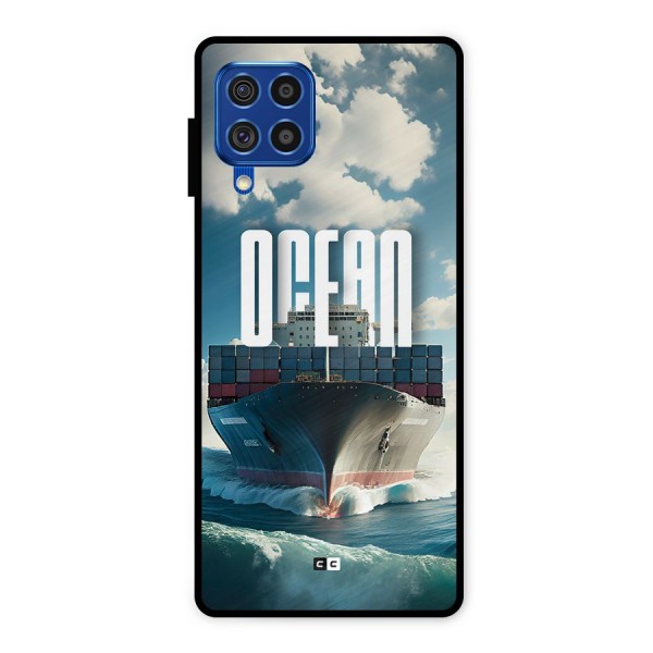 Ocean Life Metal Back Case for Galaxy F62