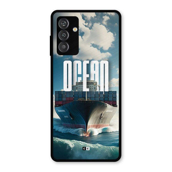 Ocean Life Metal Back Case for Galaxy M14 5G