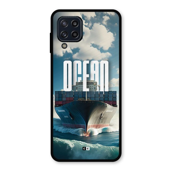 Ocean Life Metal Back Case for Galaxy M32