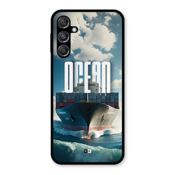 Ocean Life Metal Back Case for Galaxy M34 5G