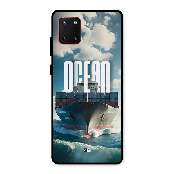 Ocean Life Metal Back Case for Galaxy Note 10 Lite