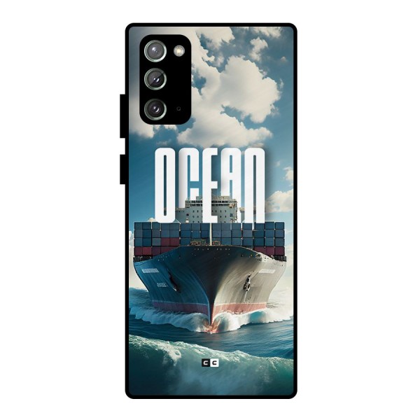 Ocean Life Metal Back Case for Galaxy Note 20