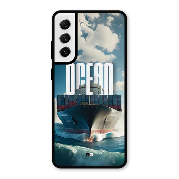 Ocean Life Metal Back Case for Galaxy S21 FE 5G