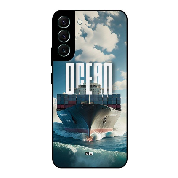 Ocean Life Metal Back Case for Galaxy S22 Plus 5G