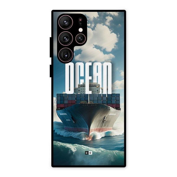 Ocean Life Metal Back Case for Galaxy S22 Ultra 5G