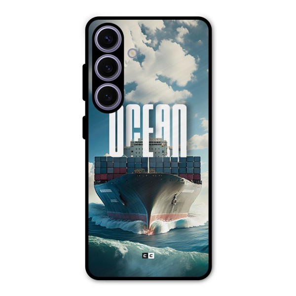 Ocean Life Metal Back Case for Galaxy S24