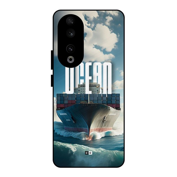 Ocean Life Metal Back Case for Honor 90