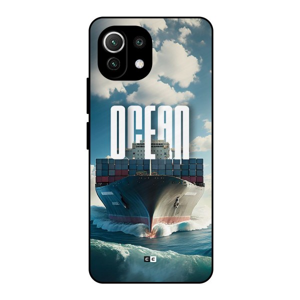 Ocean Life Metal Back Case for Mi 11 Lite