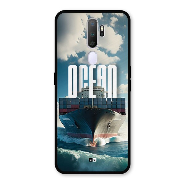 Ocean Life Metal Back Case for Oppo A5 (2020)