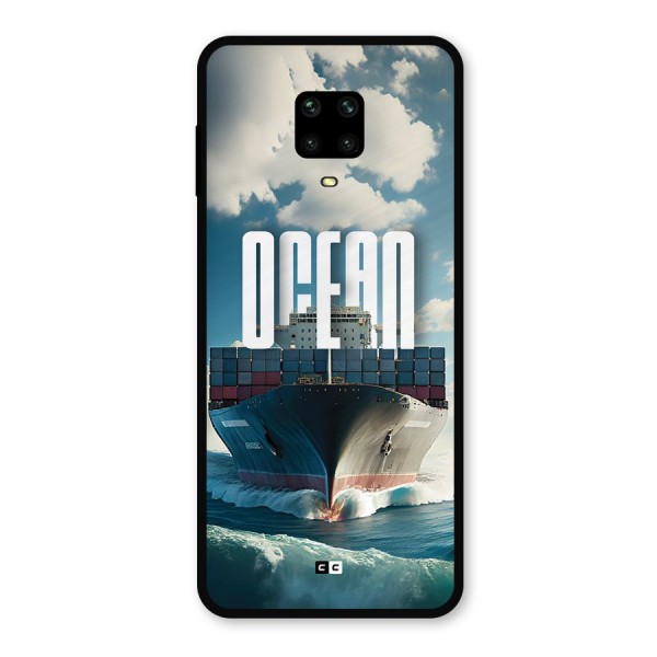 Ocean Life Metal Back Case for Poco M2