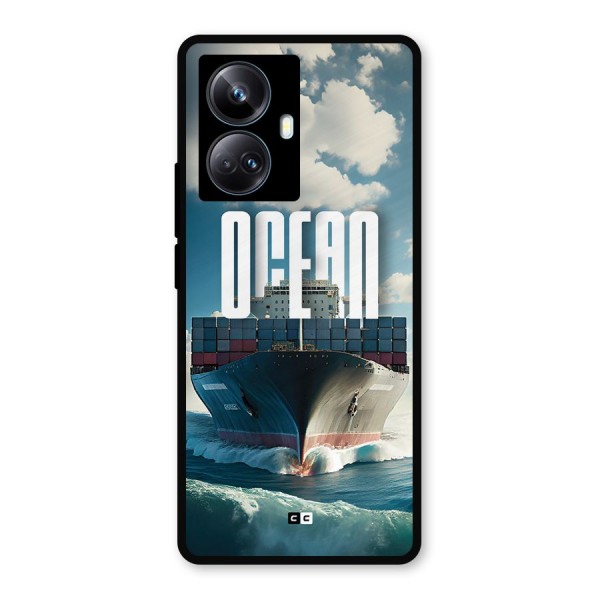 Ocean Life Metal Back Case for Realme 10 Pro Plus