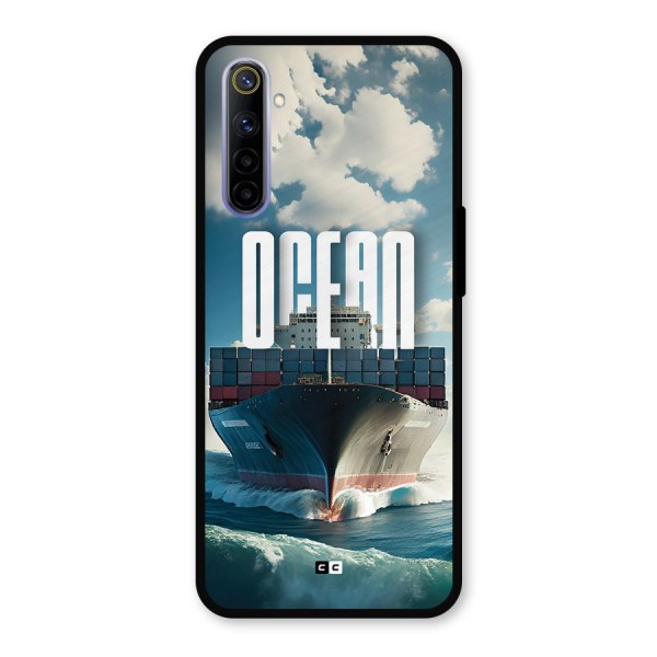 Ocean Life Metal Back Case for Realme 6