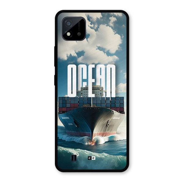 Ocean Life Metal Back Case for Realme C11 2021