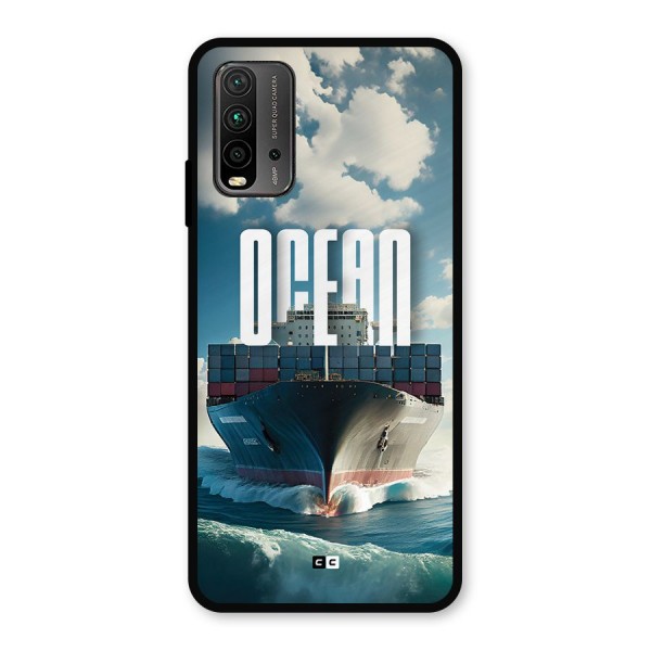 Ocean Life Metal Back Case for Redmi 9 Power