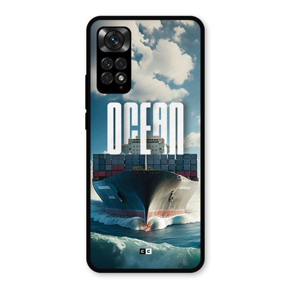 Ocean Life Metal Back Case for Redmi Note 11