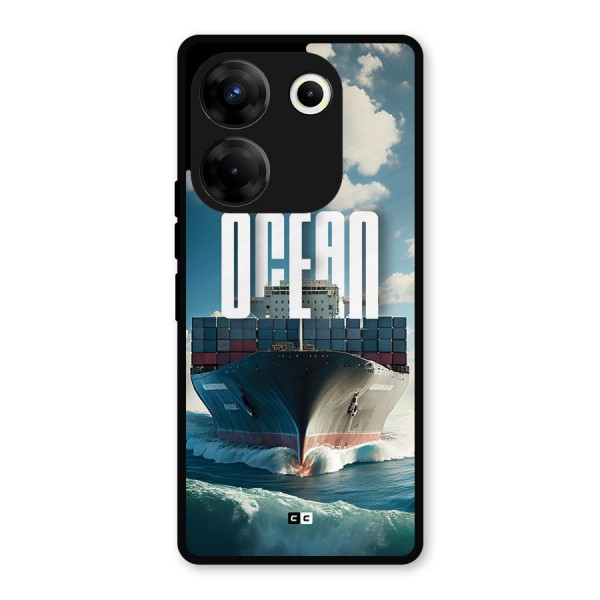 Ocean Life Metal Back Case for Tecno Camon 20