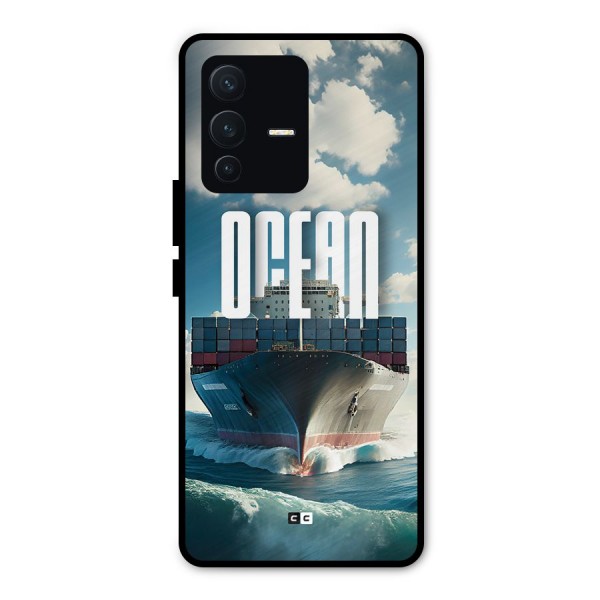 Ocean Life Metal Back Case for Vivo V23 Pro