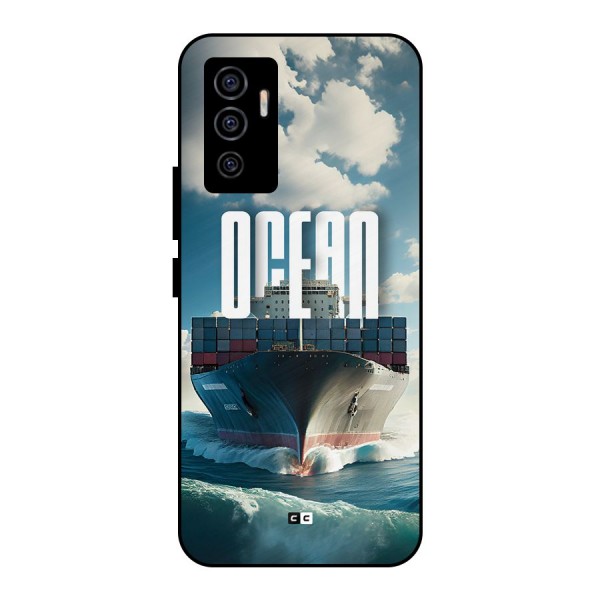 Ocean Life Metal Back Case for Vivo V23e