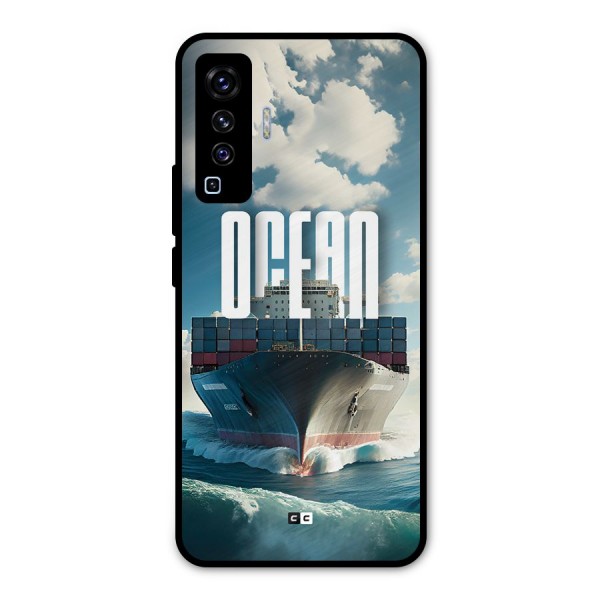 Ocean Life Metal Back Case for Vivo X50