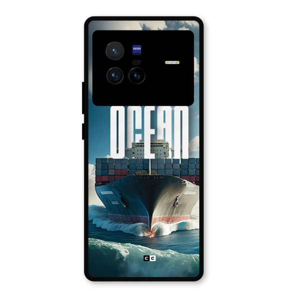 Ocean Life Metal Back Case for Vivo X80