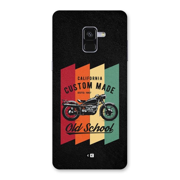 Old School Bike Back Case for Galaxy A8 Plus