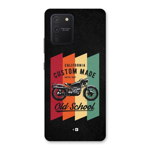 Old School Bike Back Case for Galaxy S10 Lite