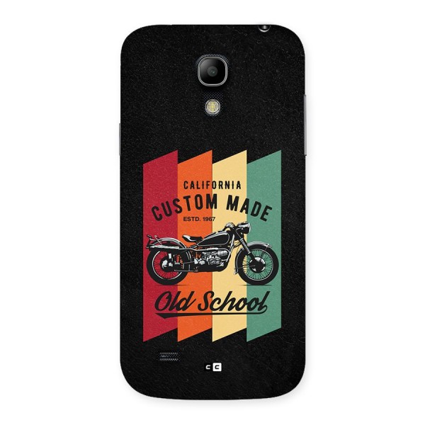 Old School Bike Back Case for Galaxy S4 Mini